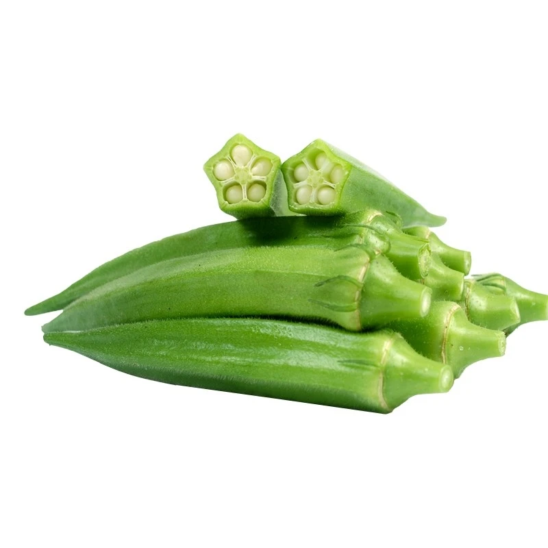 Frozen Okra Supplier Export Frozen Cut Okra Good-quality Frozen Okra Wholesaler for Rausturant