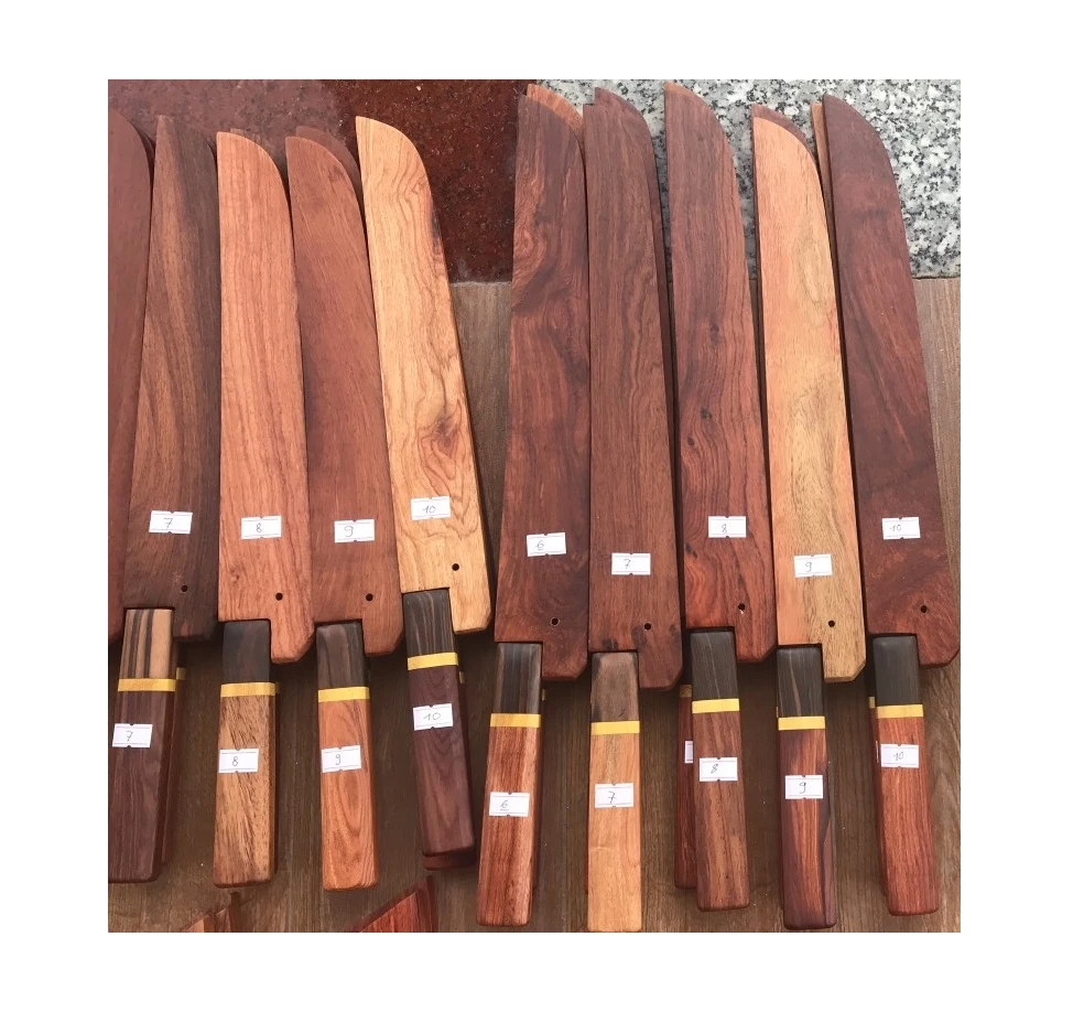 Новые деревянные Чехлы и ручки для поварского ножа Barwood Saya