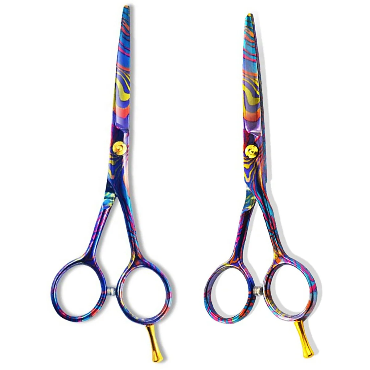 Barber Scissors 440C Barber Scissors Case | Powder Coating Best Barber Scissors | Personal Barber Kit German Stainless Steel