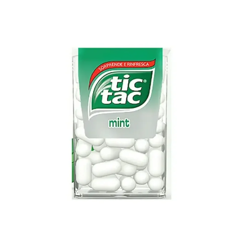 2023 оптовая продажа освежитель дыхания tic tac Tablet конфеты без сахара мятный вкус низкая цена