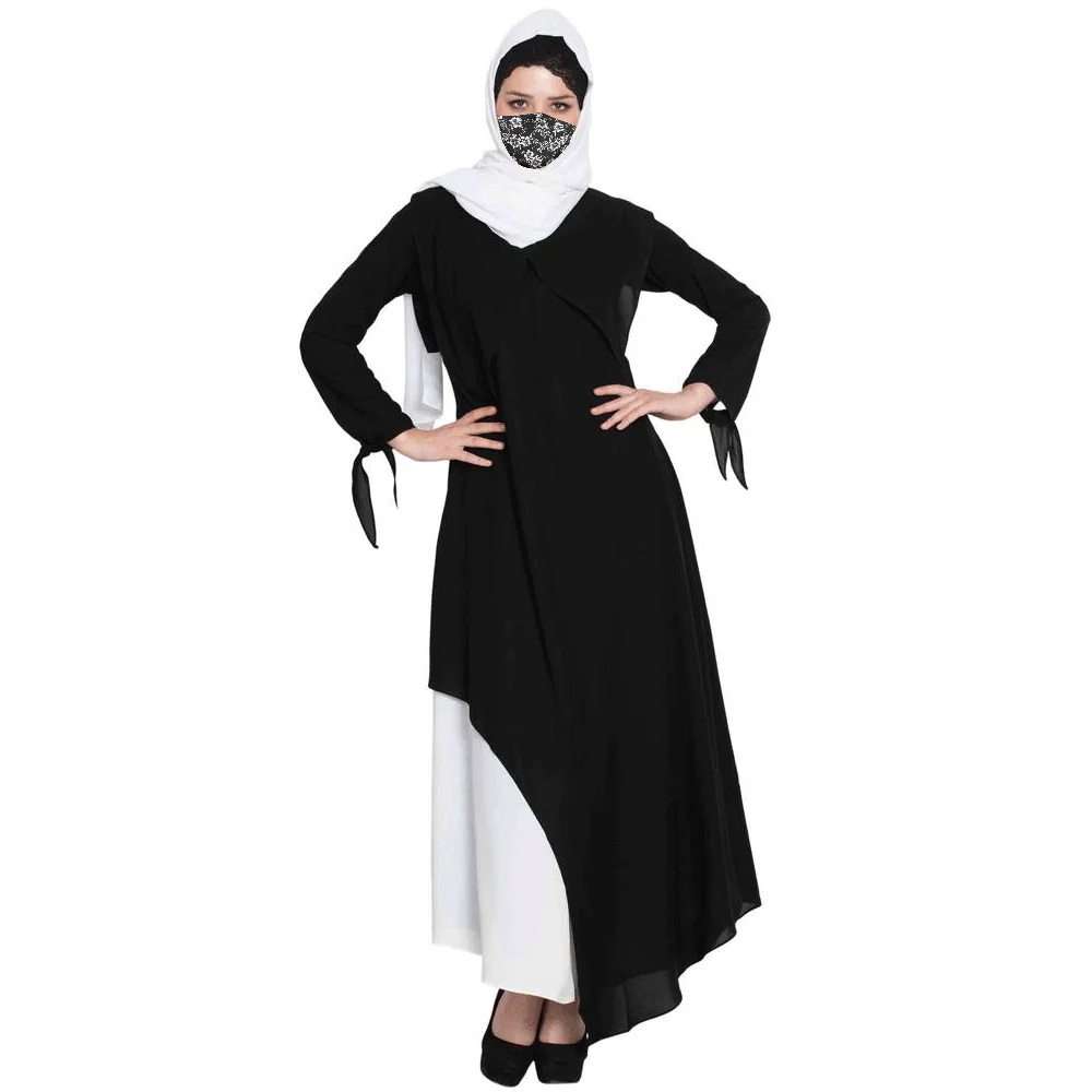 Online Shopping Plus Size Modest Islamic Female Abaya Clothing Manufacturers Custom Muslim Fashionable Women Tops For Girls