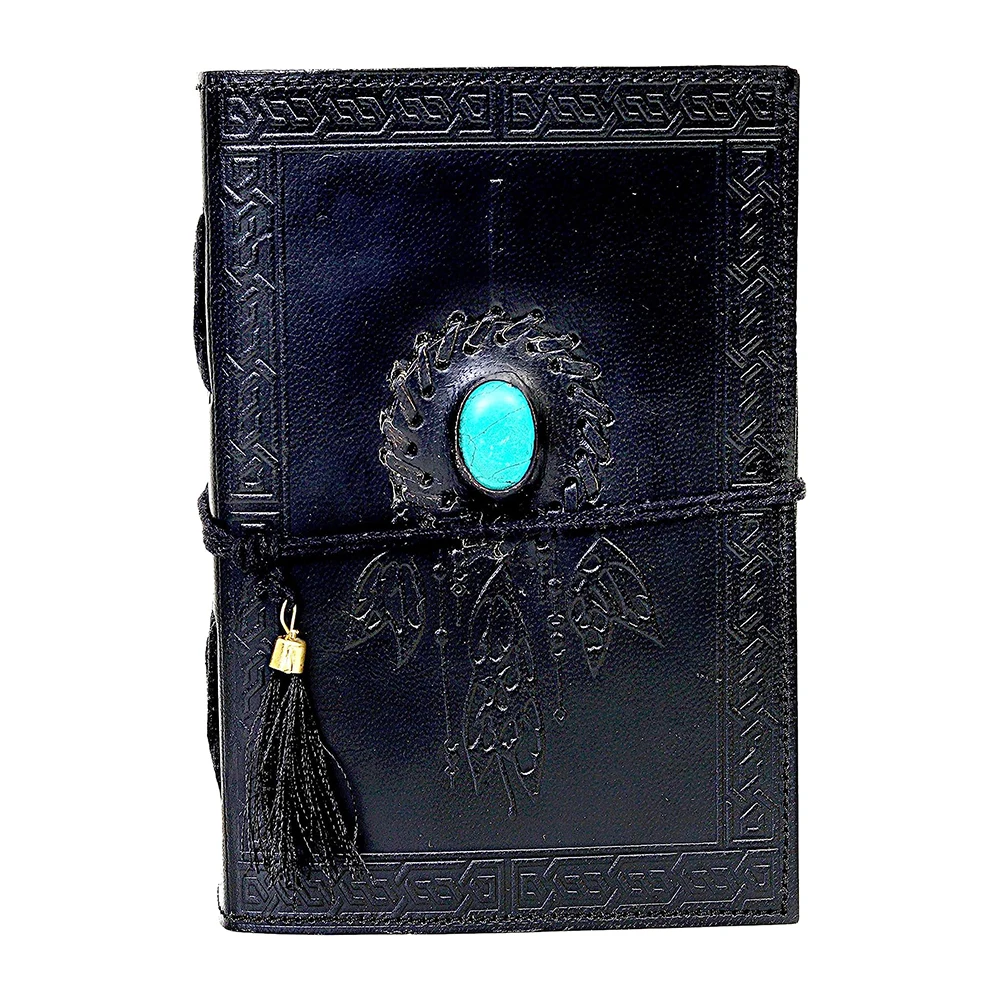 Новое поступление 2023, журнал из каменной кожи, ручная работа, блокнот с тенями, офисный дневник, книжка для колледжа