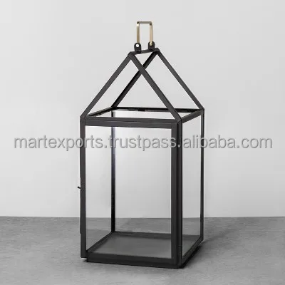 Stainless Steel Lantern in polish With Handle For Indoor And Outdoor Decor Stainless Lantern For Home Decor
