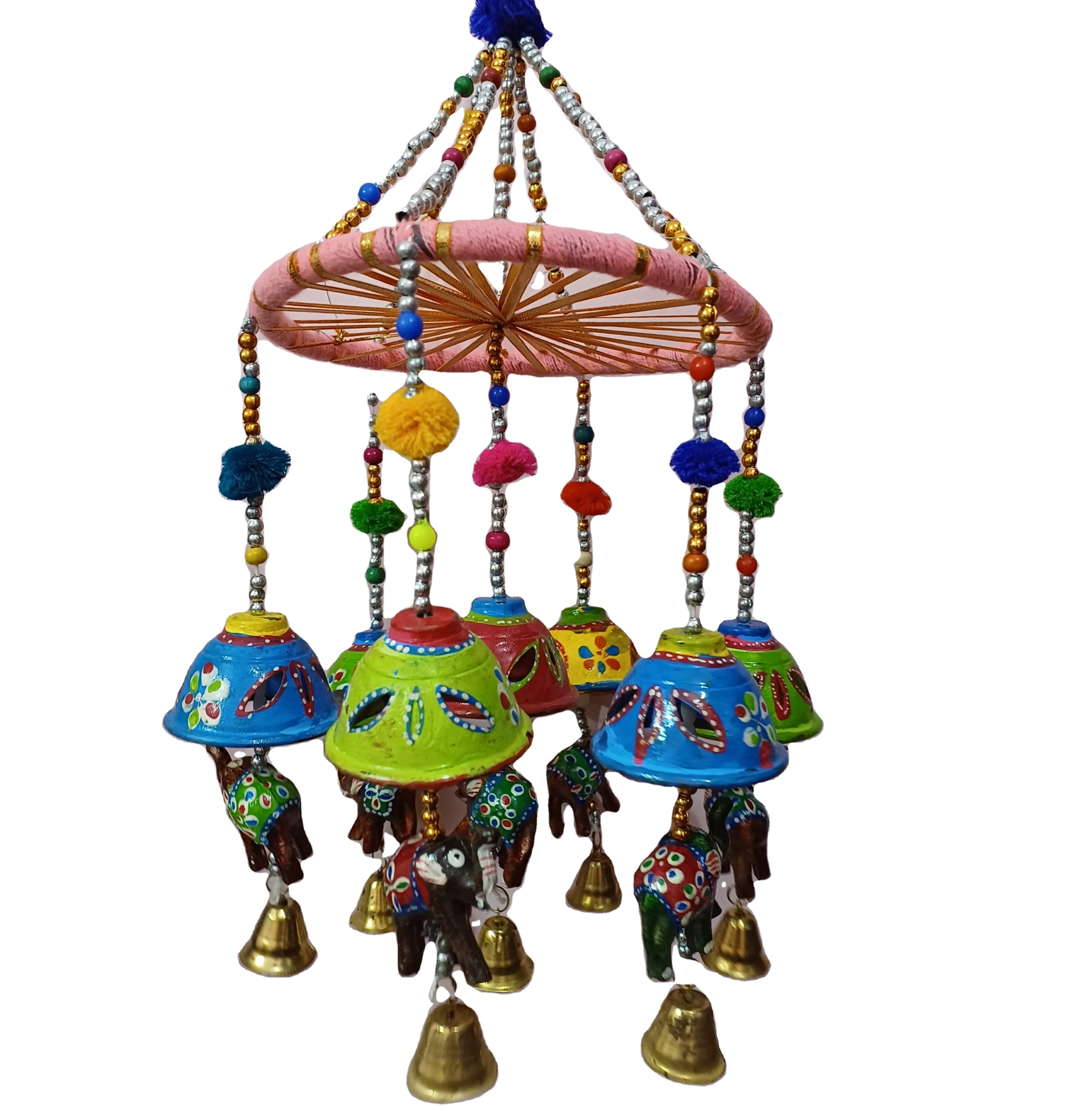 Arts and Crafts Supplies  Home Elephant String Door Hanging-Handmade   Door Decorative  Wall Hanging Decor OEM Customized