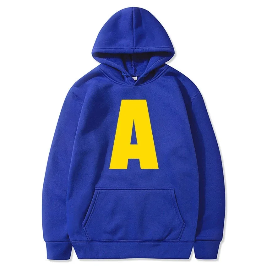 2024 New Fashion Trends Buy Unisexes Casual Sportswear Hoodie for Men Alvin Chipmunk Halloween Costume Pullover for Women