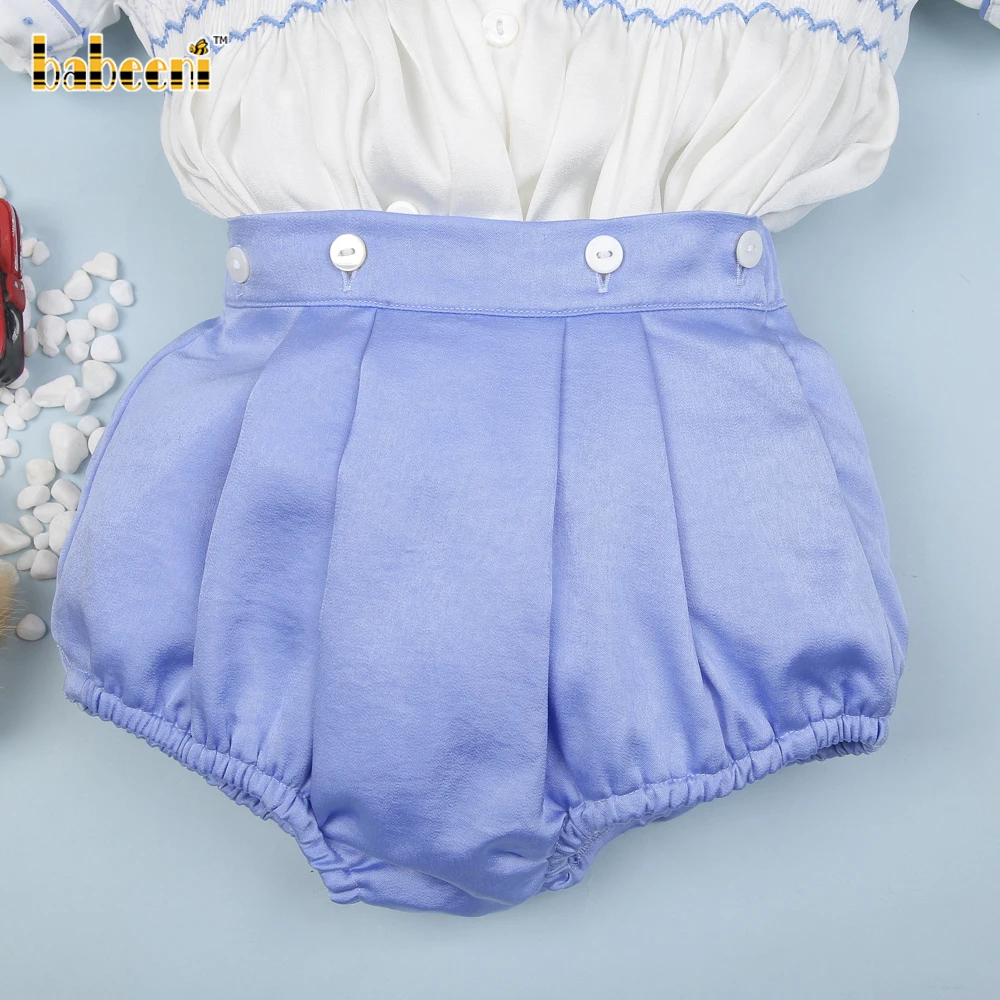 Cute Geometric smocking set for little boys - BC887