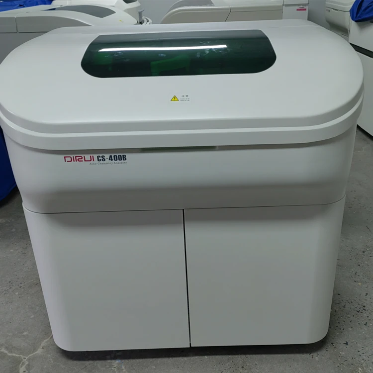 Used Refurbished DIRUI CS-400 CS-400B Auto Biochemistry Analyzer Fully Automatic Chemistry Analyser Machine