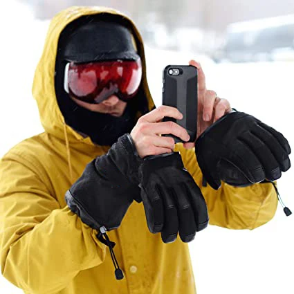 Winter waterproof touch screen Ski Glove zipper Gloves Man and Woman Anti-skip Palm Custom Element OEM Customized Time