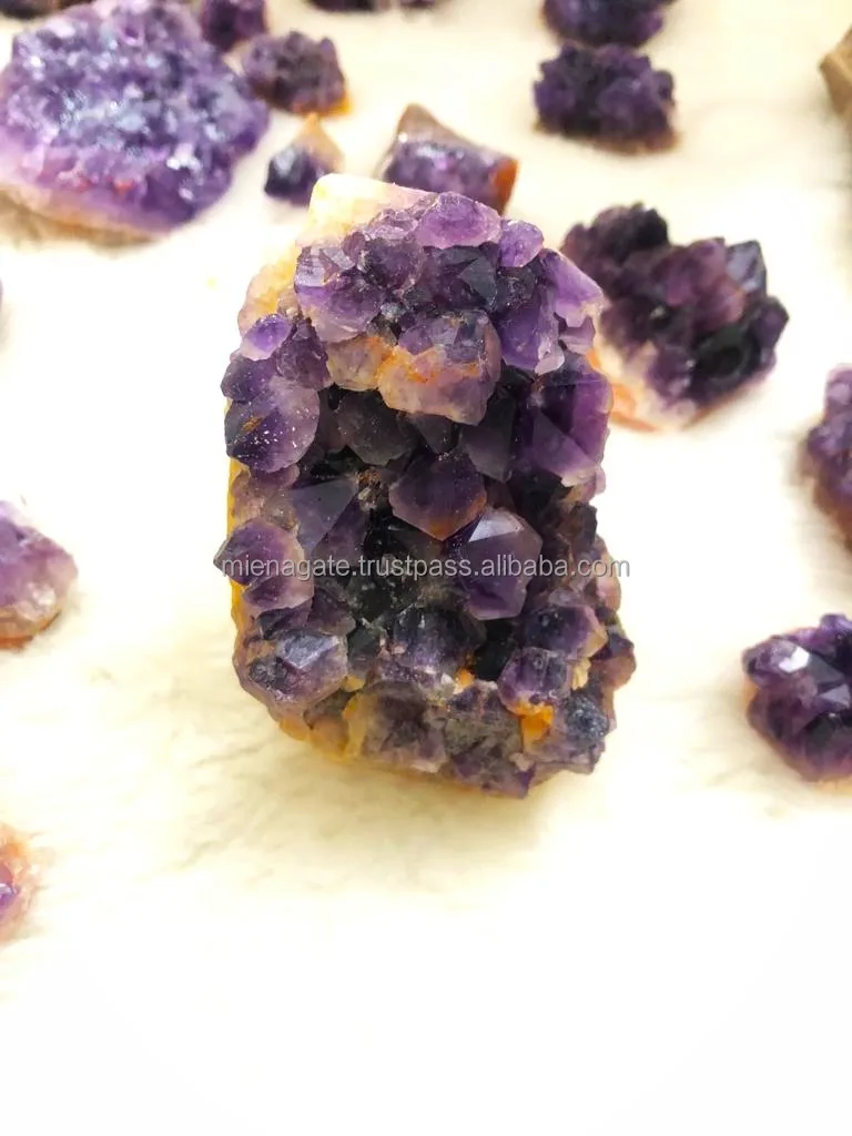 Высококачественный кластер аметистового кварца по разумной цене 100% натуральный лечебный драгоценных камней для продажи
