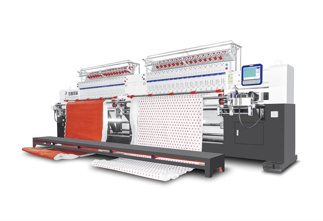 High-speed Computerized Segmented  Quilting  And  Embroidery  Machine