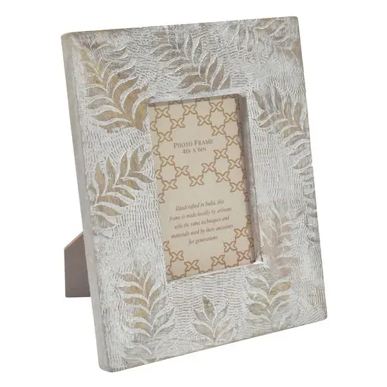 Wooden Photo Frame 100% Eco Friendly Bone Inlay material handcrafts Top Quality American Fancy Photo Frame For Interior Decors