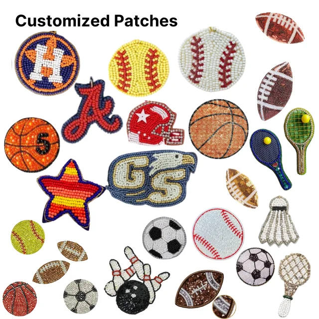 Buy Sequin Patches Dress With Custom Balls Patches Perfect For Game Day Summer Western Style Sequin Baseball Print Women Dress