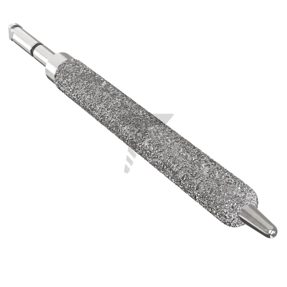 Diamond Drum Bur 04.2mm For Zygomatic Dental Graft made of Stainless Steel, manufactured in Israel