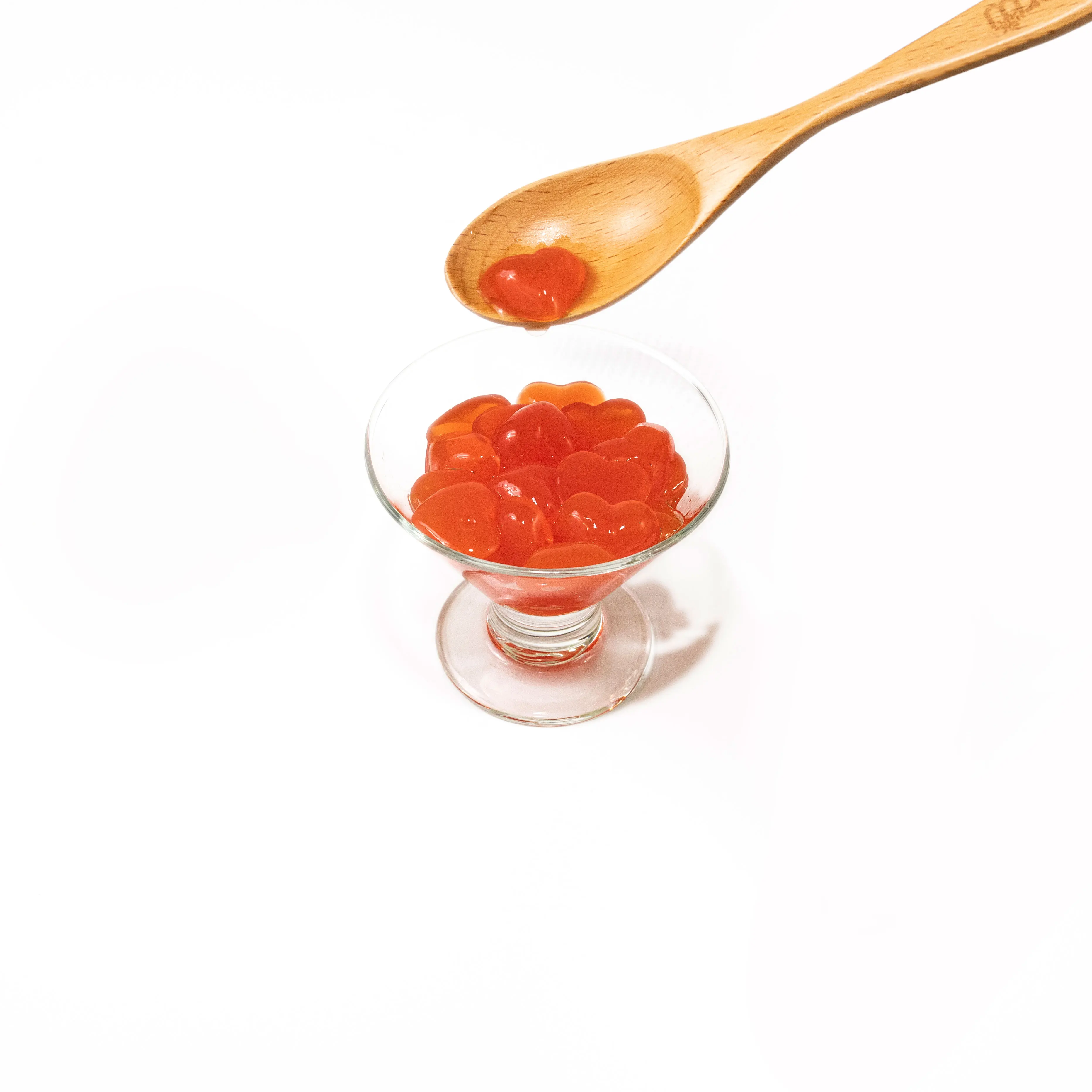 Best Quality Strawberry Star Soft Coconut Jelly For Bubble Tea