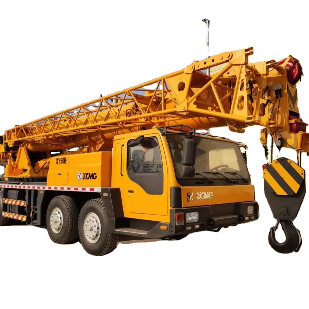 good running condition used QY50KC used rough terrain crane/China original 50 ton QY50K rough terrain crane