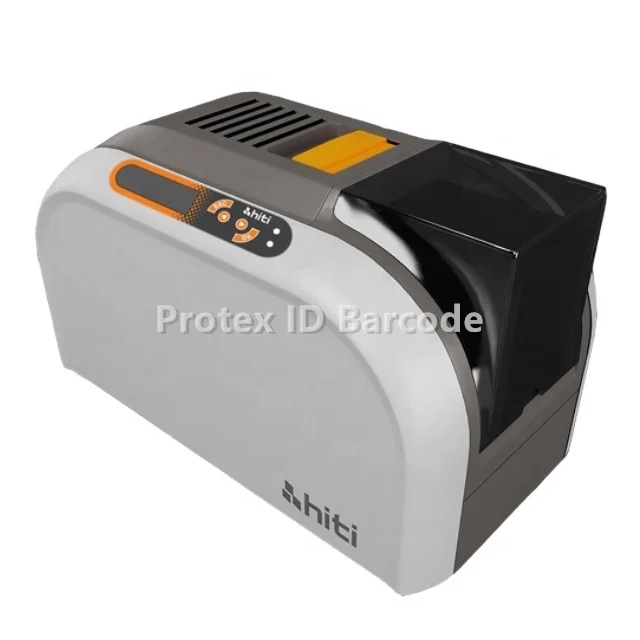Plastic Card Printer HITI CS-200E Single sided Or Dual Sided PVC Card Printing Machine