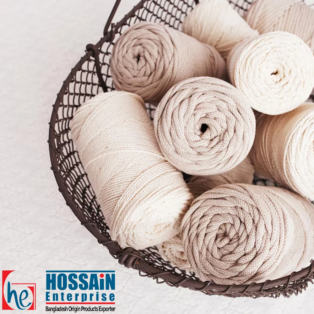 Organic Sacking Jute Yarn Cop Winding for DIY Crafts & Textile Projects Ideal for Weaving Knitting and Sustainable Packaging