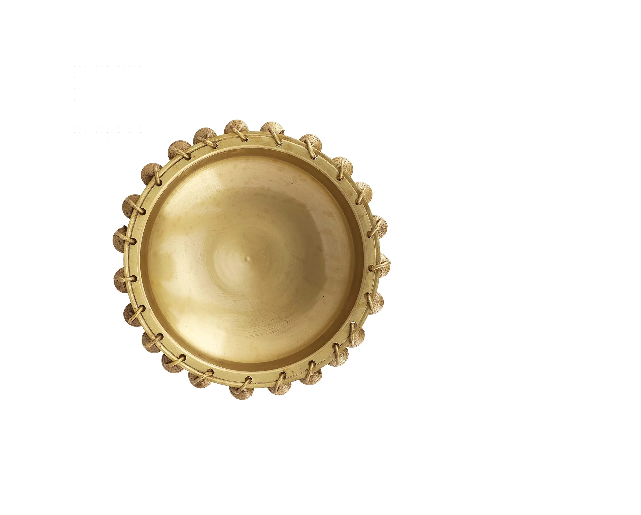 Латунная Этническая чаша Urli с колокольчиками Showpiece для Diwali десхара день рождения свадьба годовщина украшение дома