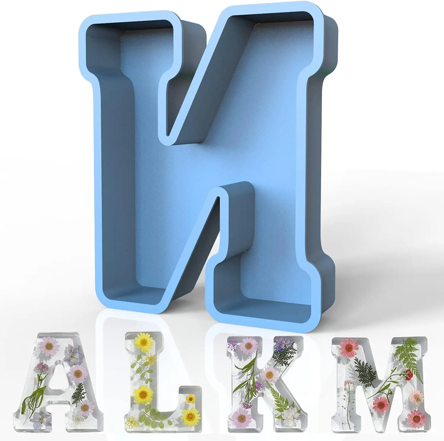 Wholesale food grade Alphabet Big Letter N silicone mold suitable for making letters  DIY crafts making cakes Party Home Decor