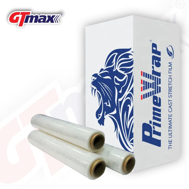 PrimeWrap Stretch Film for pallet wrapping 8 micron film Ultimate performance yet save cost