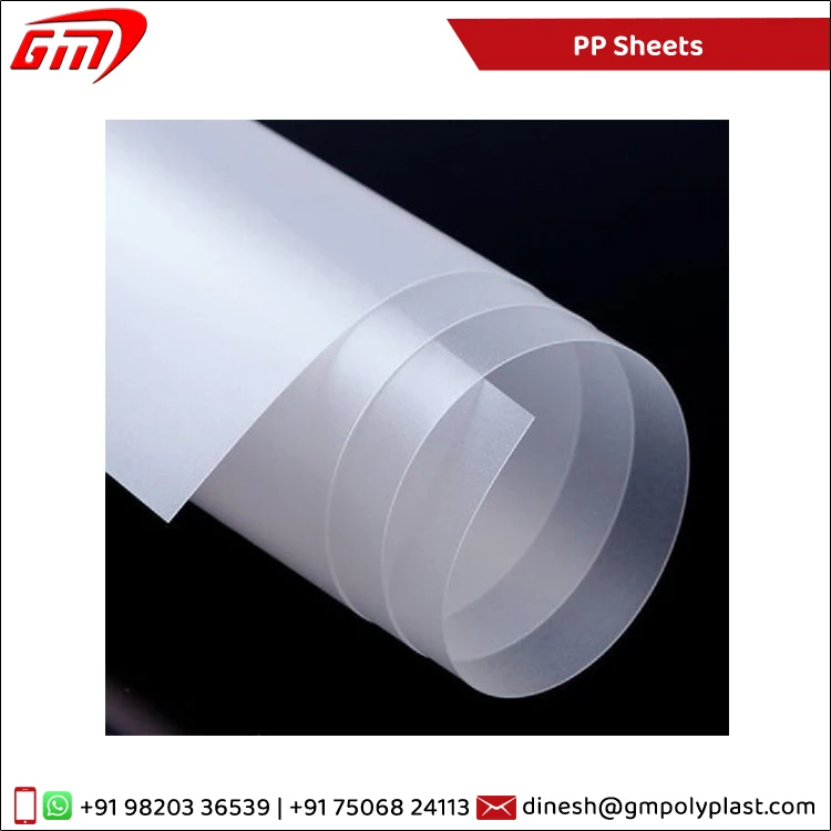 2022 Top Selling High Quality 100 - 6000 Microns Thickness PP Plastic Sheets | Customization Available