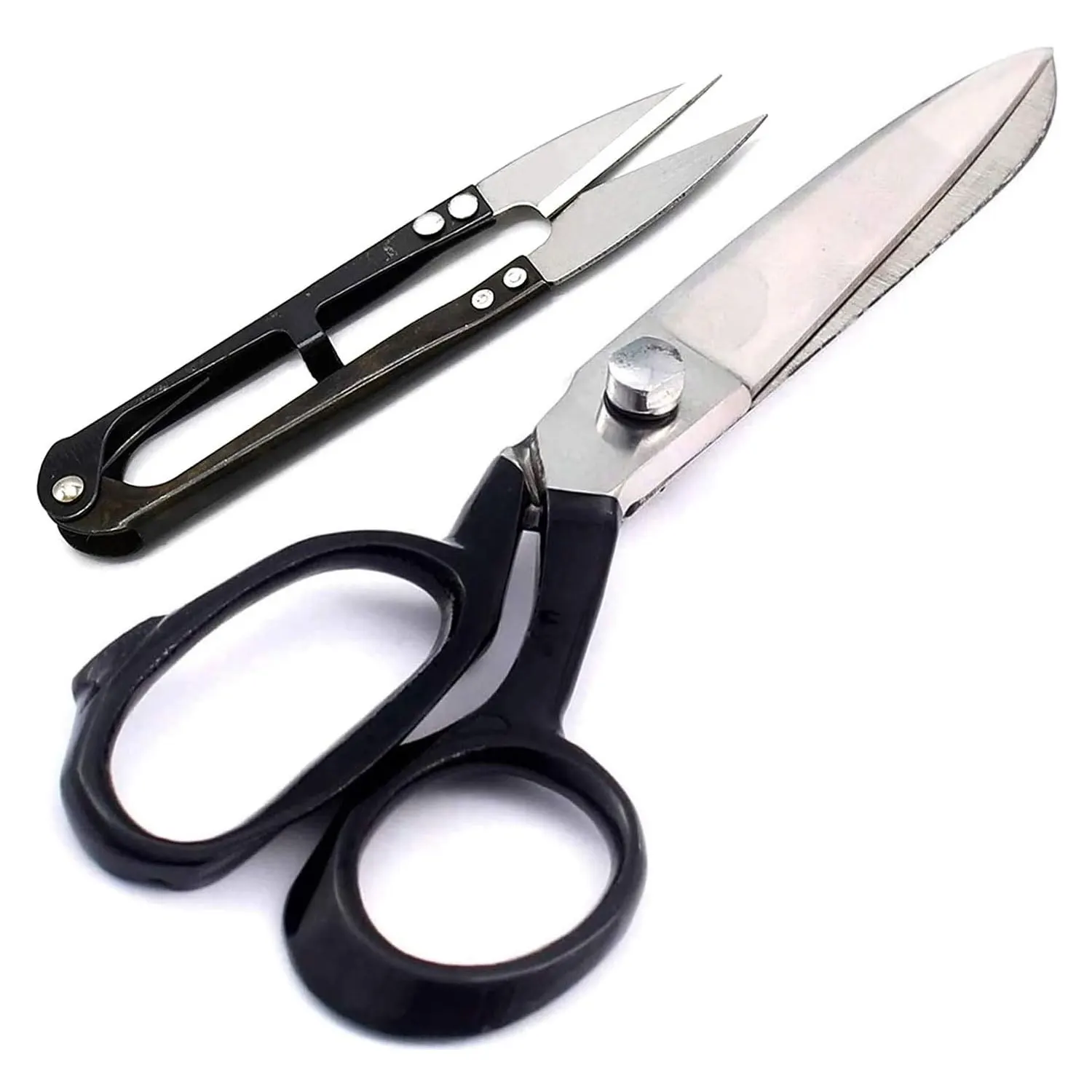 Premium 10-Inch Sewing Scissors - Professional Fabric Dressmaking Shears for Upholstery, Tailoring, and Office Use