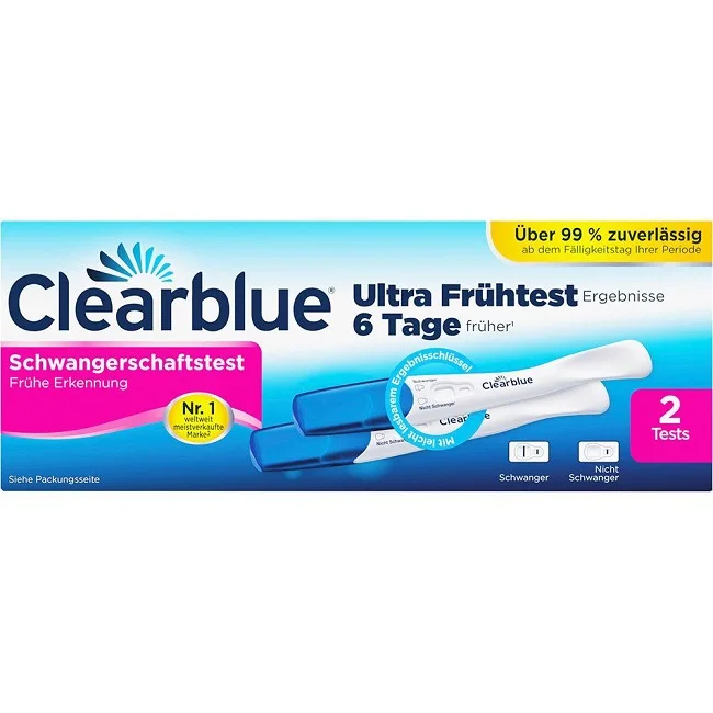 LOW PRICE Clearblue Pregnancy Test, Rapid Test Early Pregnancy HCG Pregnancy Test