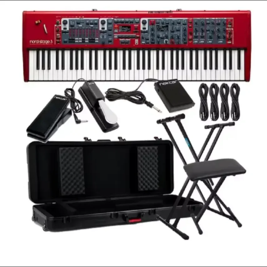 Authentic Nord Stage 3 88-Key Weighted Hammer-Action Keyboard Upright Piano Musical Instrument