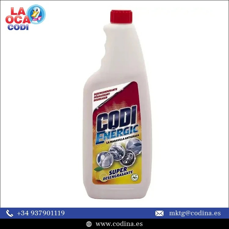 Hot Selling Codi Energic 750 ml Degreaser for Clothes Excellent Quality Multipurpose Liquid and Powder Discounted Market Price