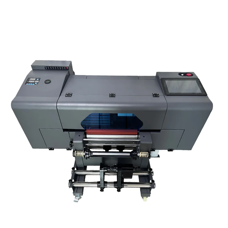 A3 UV DTF Label Printer Uv Printer I3200 Uv Dtf Roll Printer A3 with Laminator