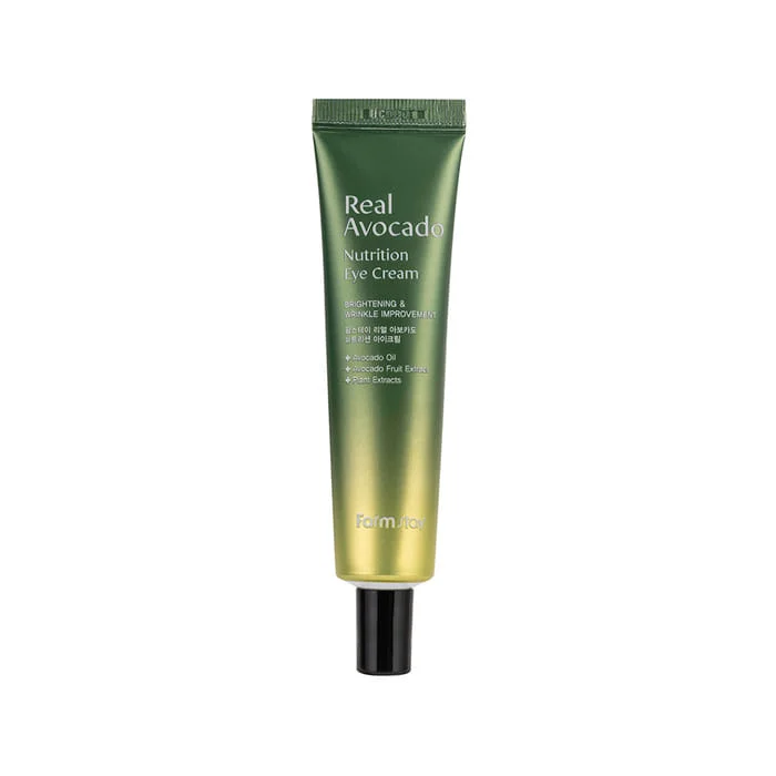FARMSTAY REAL AVOCADO NUTRITION EYE CREAM  - made in Korean Cosmetic - Anti-Aging Anti-Wrinkle Whitening Dark Circles Nourishing