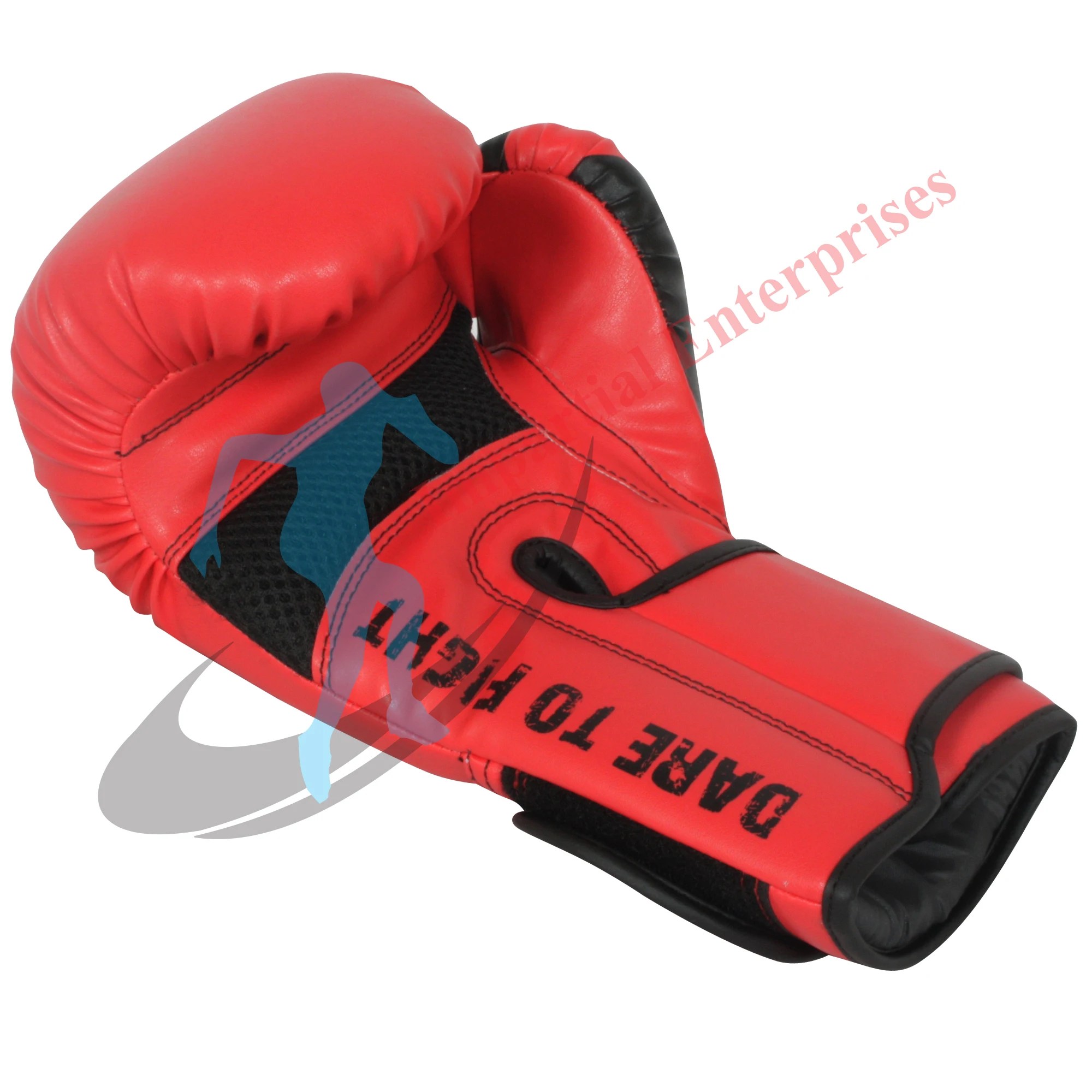 Custom Printed Cool Design Leather Boxing Gloves Personzed Sports Gym Training Equipment Manufactured by Factory for Karate