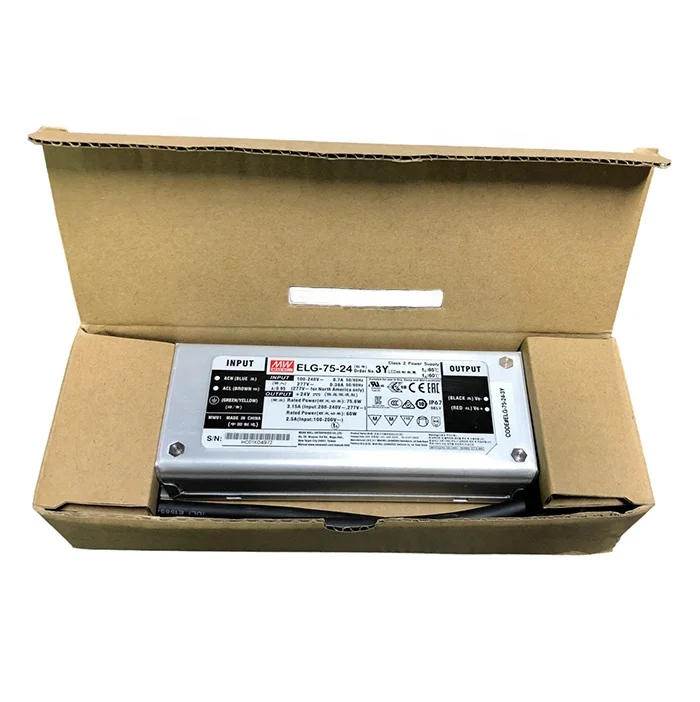 75w 48v driver 24v dc transformer meanwell elg meanwell driver elgmeanwell driver