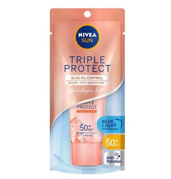 High Quality Sunscreen  Himalaya Nive.a Sun Triple Protect Acne Oil Control 40ml