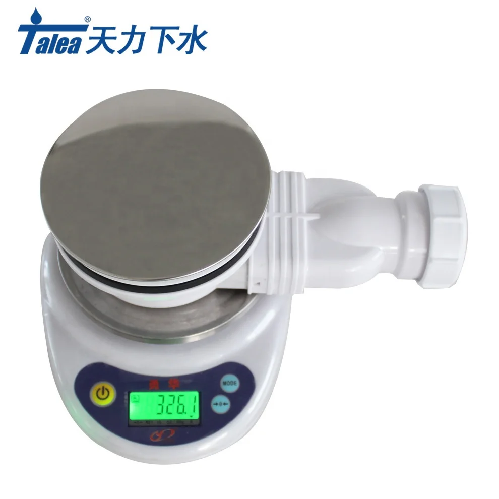 TALEA  90mm space saving shower tray waste with  304SS polishing cover shower tray drain water sealing anti odorant