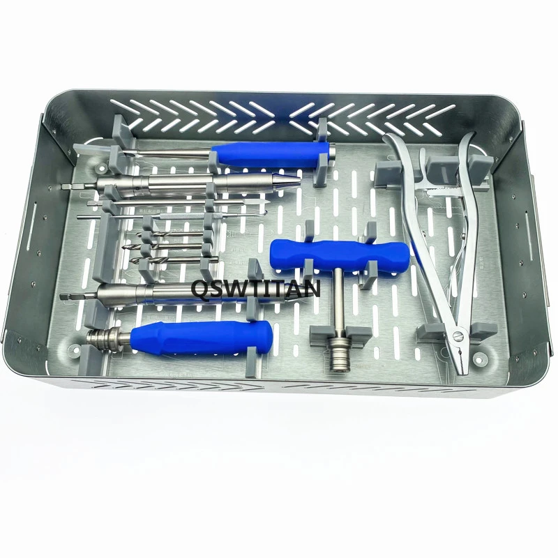 Sustainable Quality Implants & Interventional Materials Orthopedic Implants 5.0 Locking Plate Bone Surgical Instrument Set