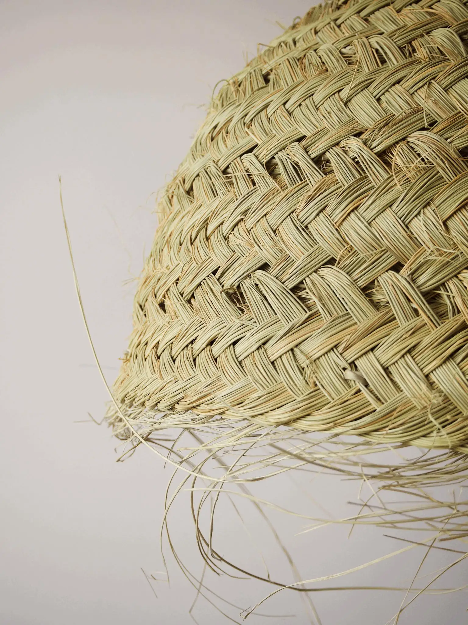 Best Seller Palm Leaves Chandelier Pendant Light Bohemian Style Large Wicker Lampshade Of Their Stems Halfa