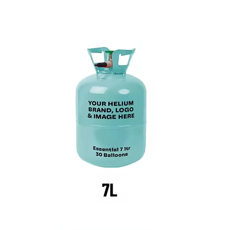 Purchase Premium 7 liter of High Pressure Helium gas for balloons made in Europe.