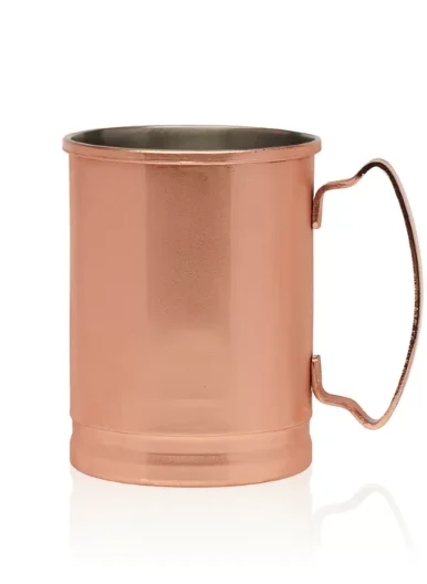 High Grade Premium Style Copper Lemon Juice Mug With LID Energetic Drinkware Multifunctional Pure Copper Mug With Logo