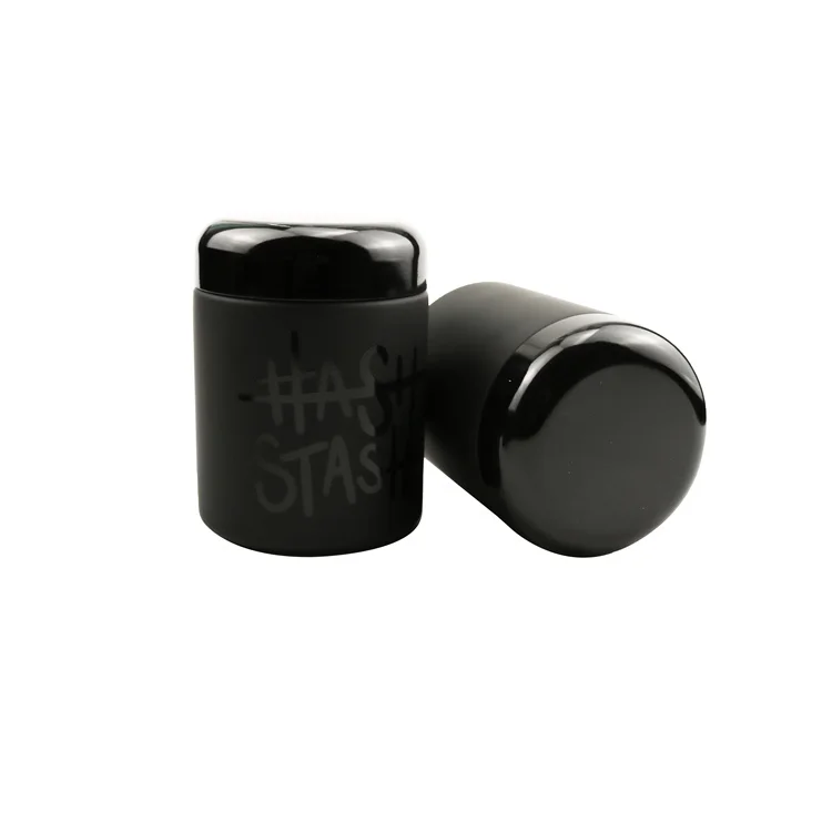 Airtight Jar 1 Oz and Smell Proof Container 500 ml UV Light Protection jar for Herbs