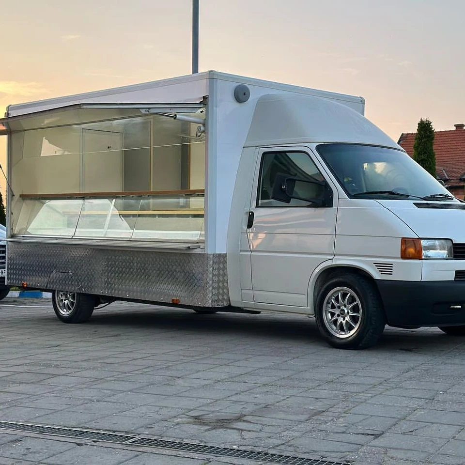 Order Cheap Buy Fully Equip Original Fast Food Truck Mobile Food Cart Trailer Food Vending Van Catering Truck