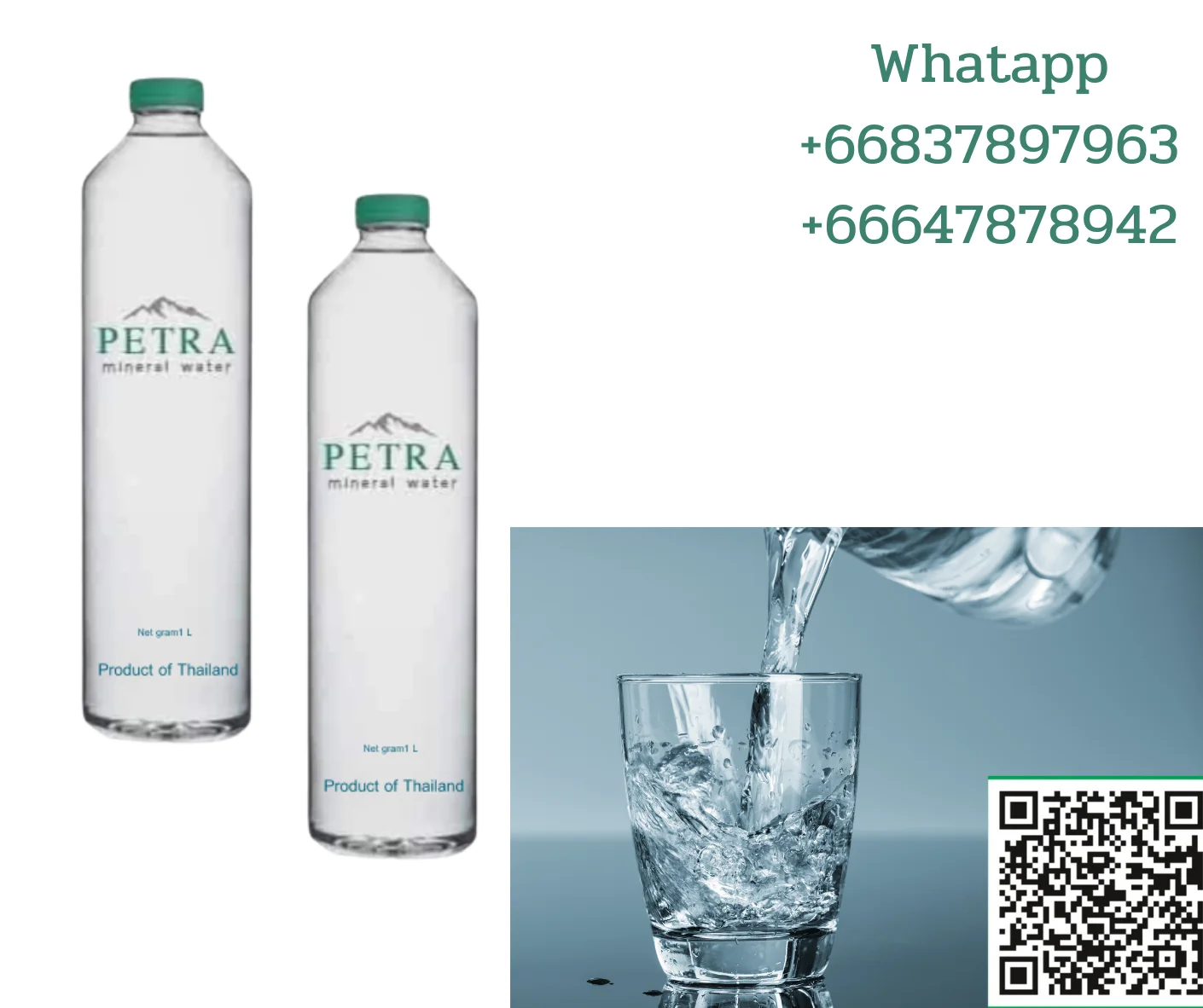 Product of Thailand Natural  Drink Organic  Petra mineral  Water Kancheewalanad Company Limited natural OEM New arrival Box