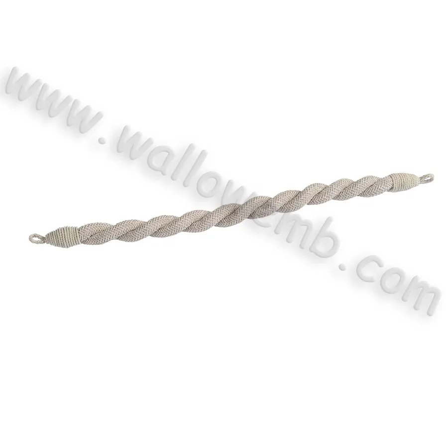 High Quality Scotland Band Cords Set Elastic Nylon and Silicone Amazing Embroidery Design Braided Finish Uniform Band Cords