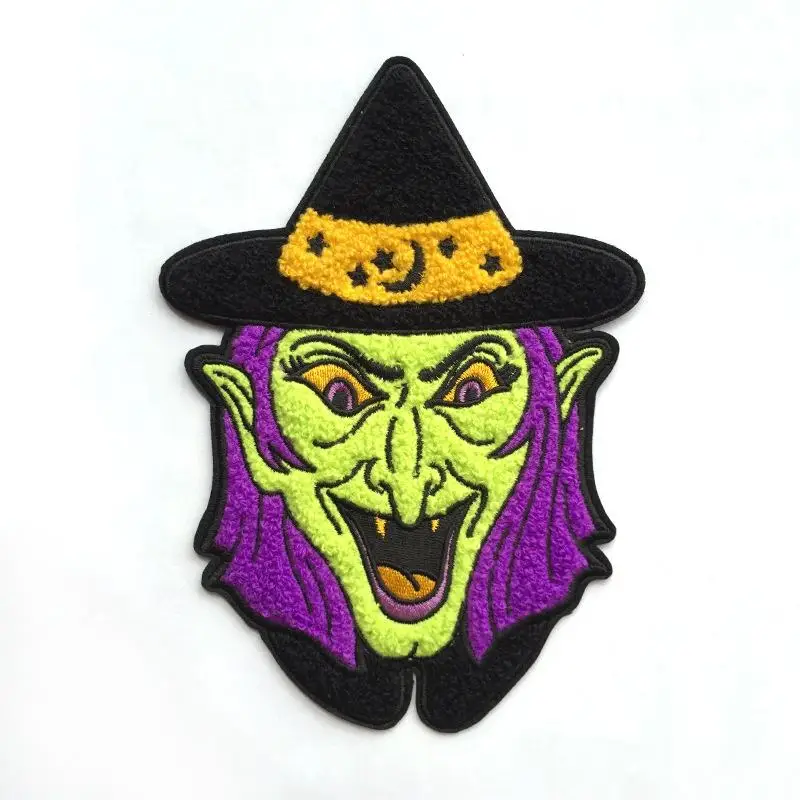 Custom Embroidery Design Cartoon Highway Shield Patches woven patches Embroidery woven custom patches