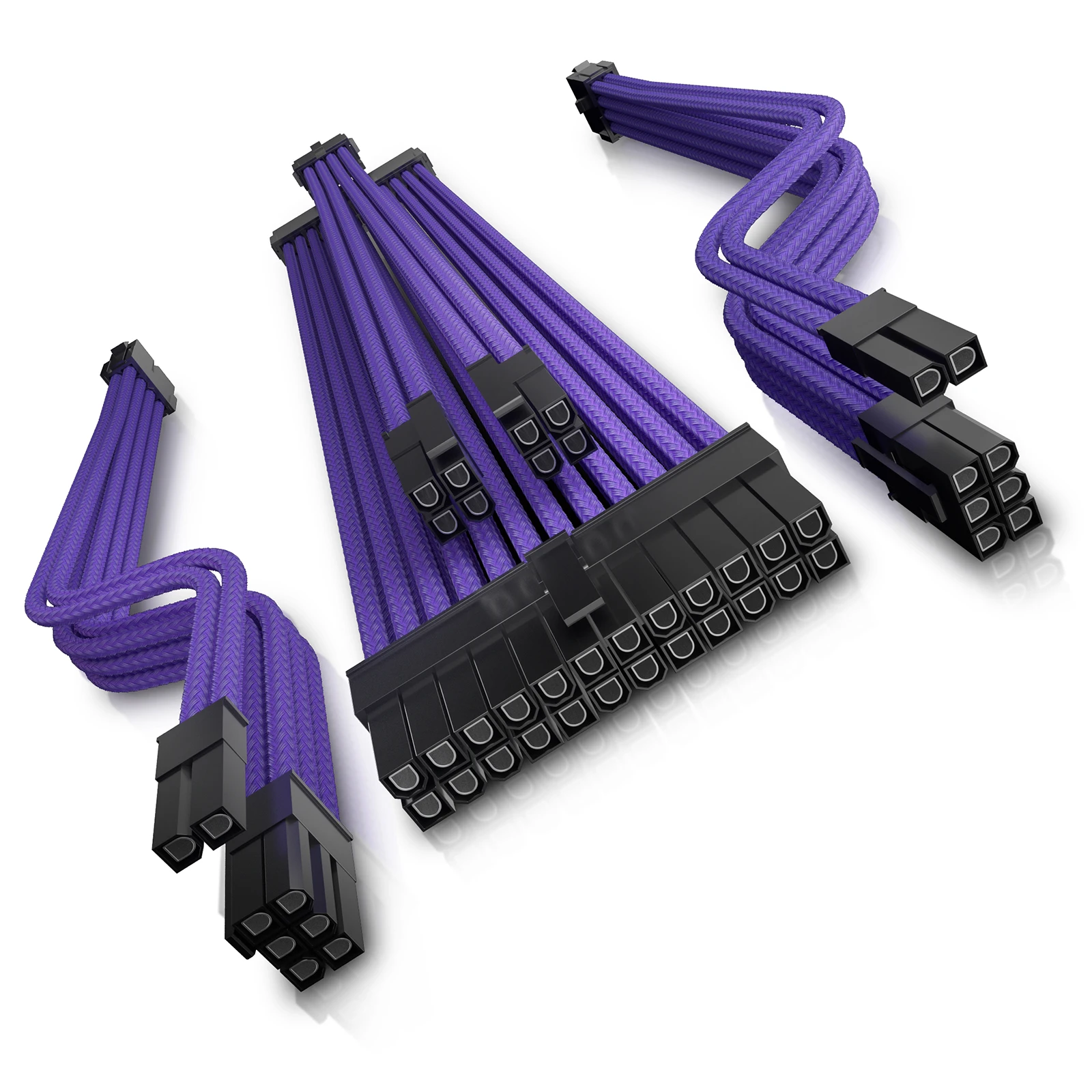 Кабель-удлинитель для корпуса компьютера, 18awg, блок питания, 24 контакта, 4 комплекта