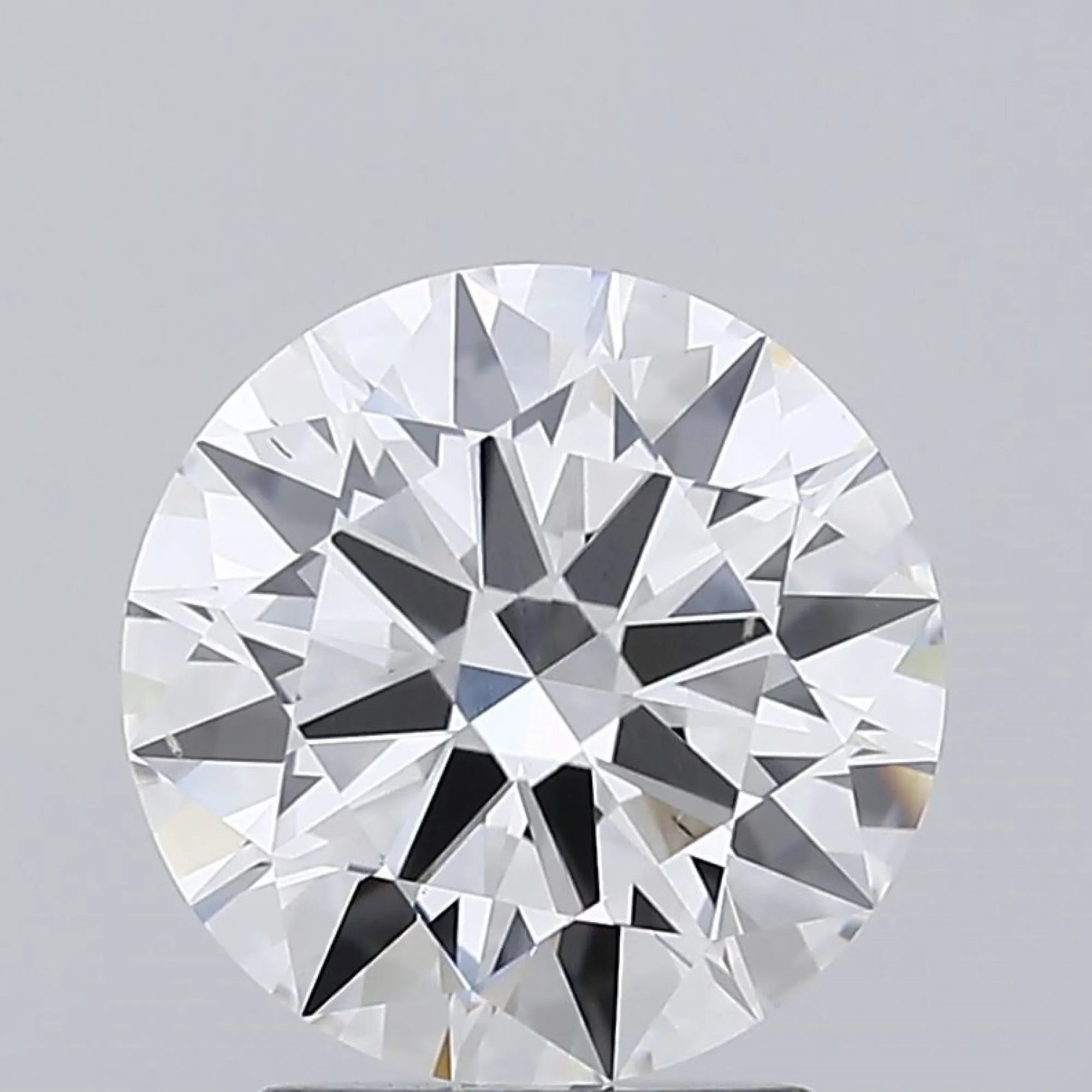 2.19ct Round Brilliant Cut Lab-grown Diamond  IGI Certified  F Color  VS2 Clarity  Lab-Stone