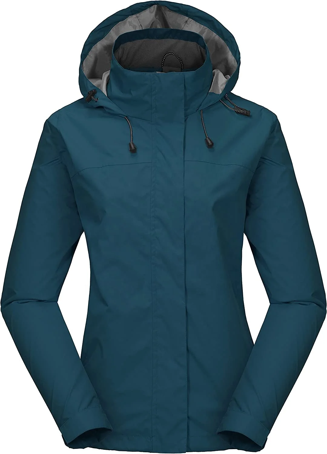 Women Waterproof Rain Jacket Lightweight Outdoor Windbreaker Rain Coat for Hiking Travel