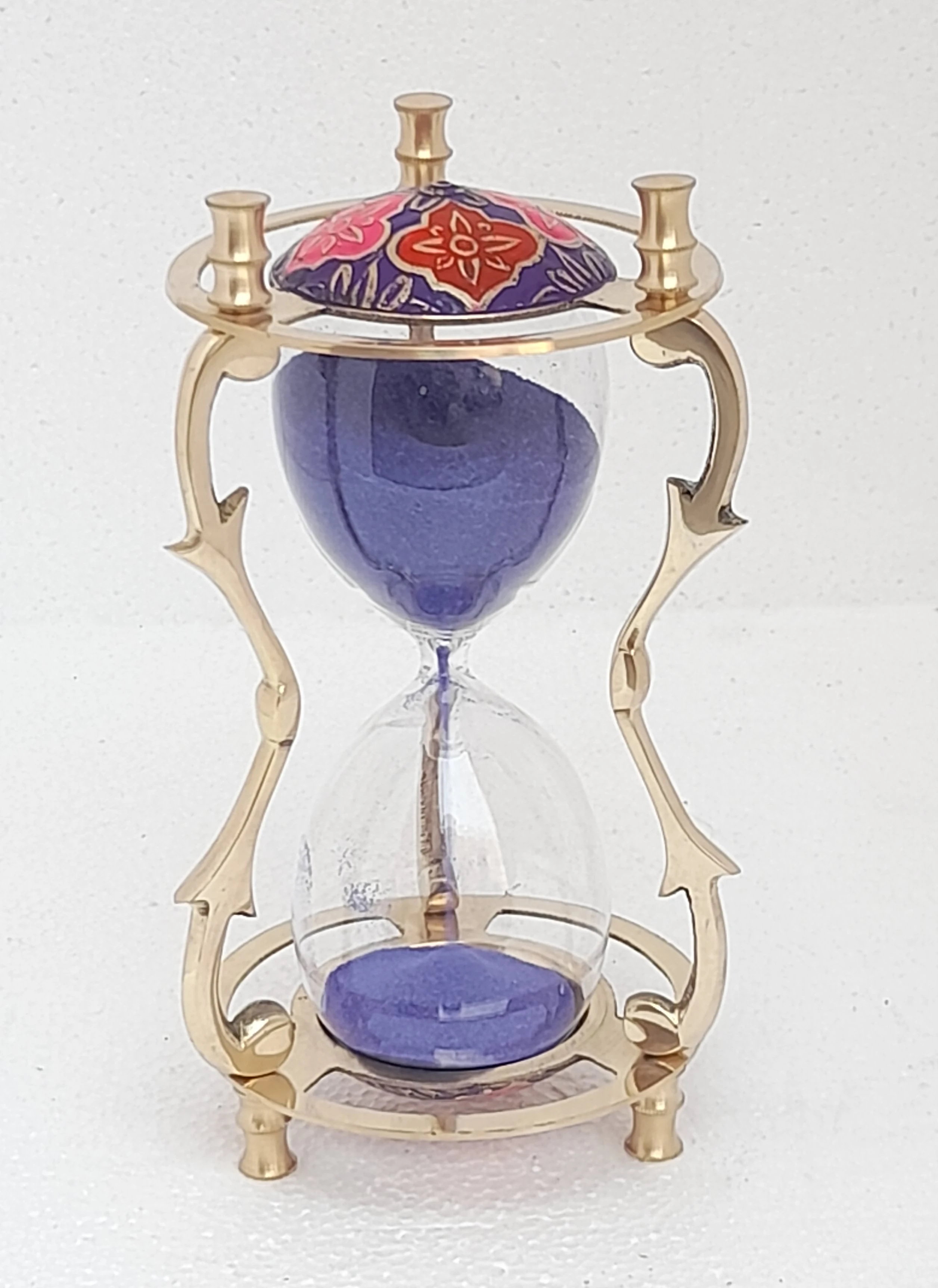 Metal Antique Hourglass For Decor Tabletop New Clock In Wholesale Price New sand Timer Latest Desk Clock For Home And Office