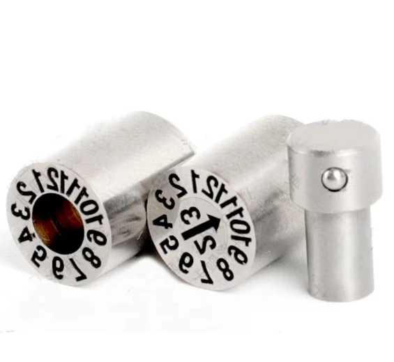 Hot Sale Stainless Steel Date Mark Pin Date Stamp for Plastic Mold