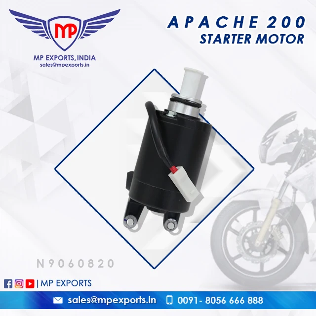 Стартер для TVS Apache RTR 200 2 Вт запасные части доступны продажи по очень доступной цене